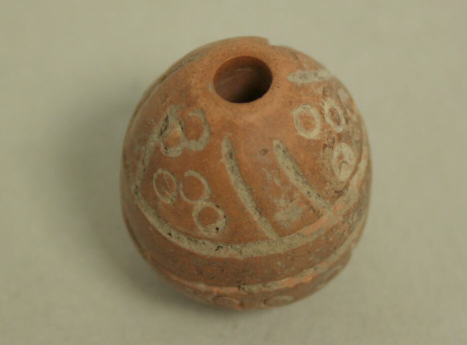 Spindle Whorl, Ceramic, Peruvian; north coast (?) 