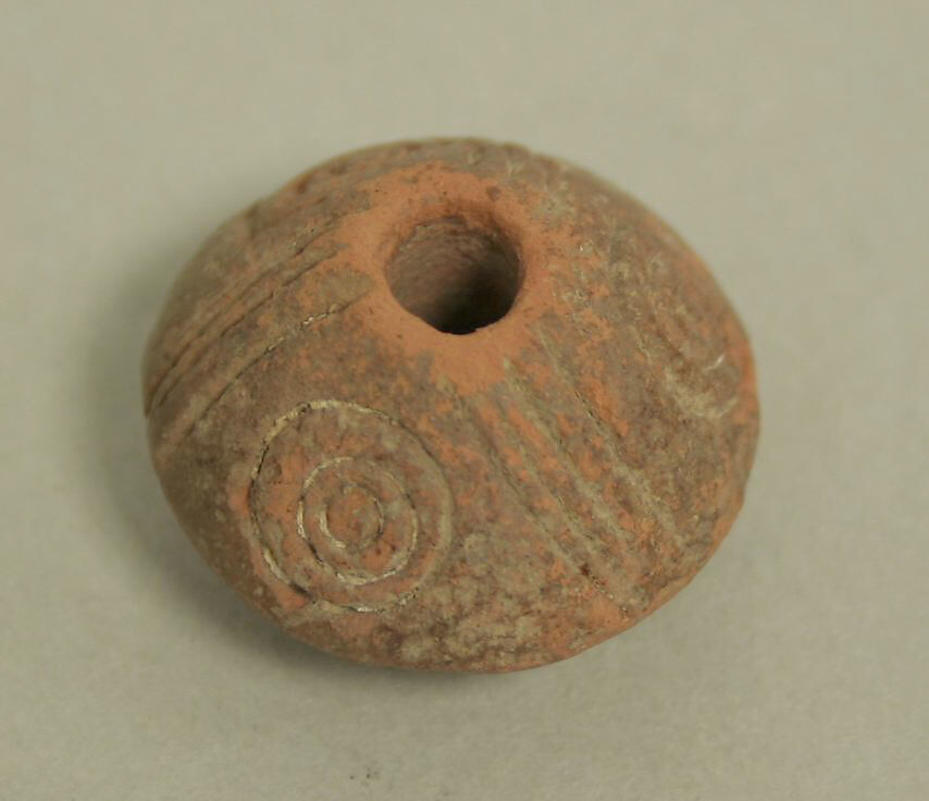 Spindle Whorl, Ceramic, Peruvian; north coast (?) 