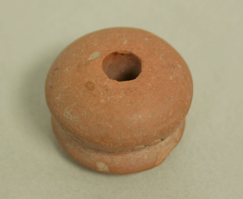Spindle Whorl, Ceramic, Peruvian; north coast (?)