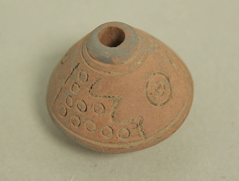 Spindle Whorl, Ceramic, North coast (?) 