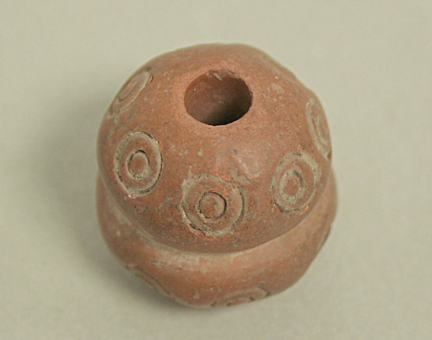 Spindle Whorl, Ceramic, Peruvian; north coast (?) 