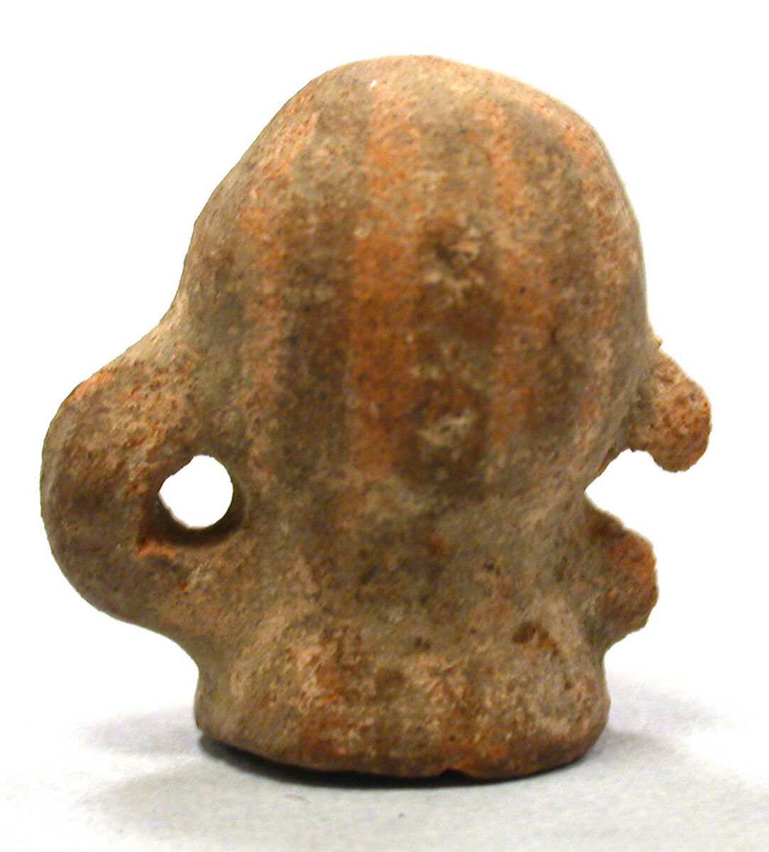 Miniature Jar with Handles, Ceramic, pigment, Peruvian