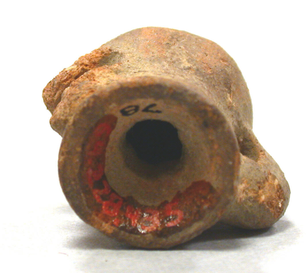 Miniature Jar with Handles, Ceramic, pigment, Peruvian