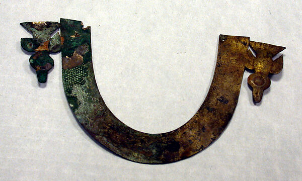 Hammered Silver Arc Ornament