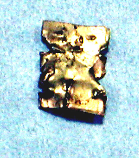 Gold Sheet Fragment, Gold (hammered), Peruvian