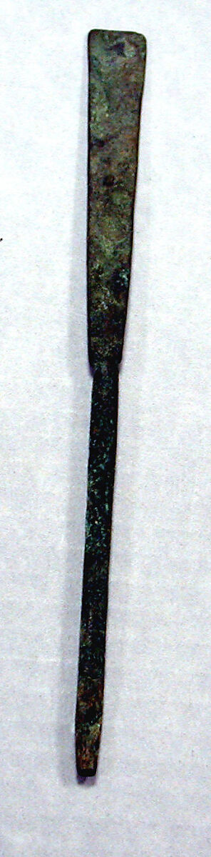 Hammered Copper Chisel, Copper, Peru; north coast (?) 