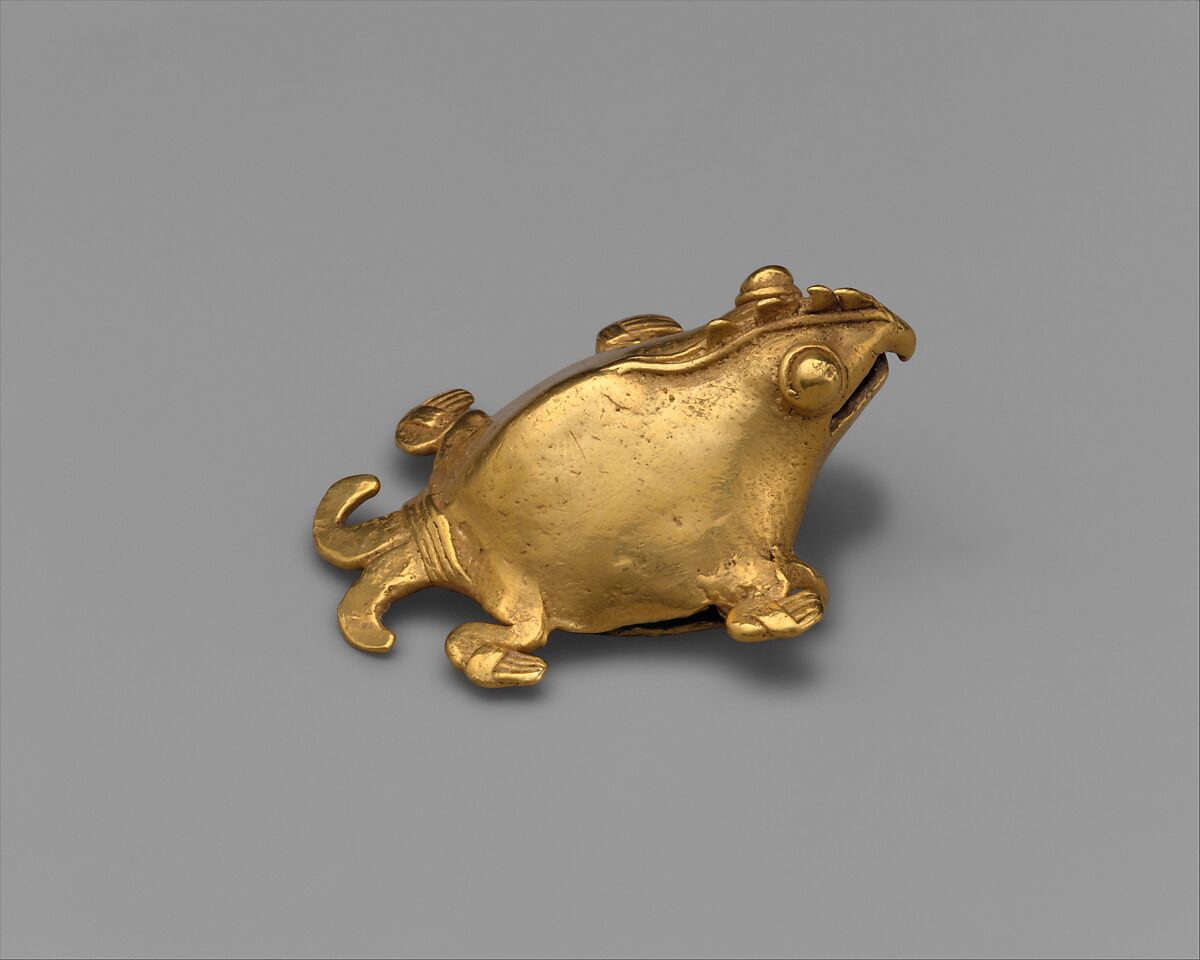 Turtle Pendant, Gold, Veraguas 