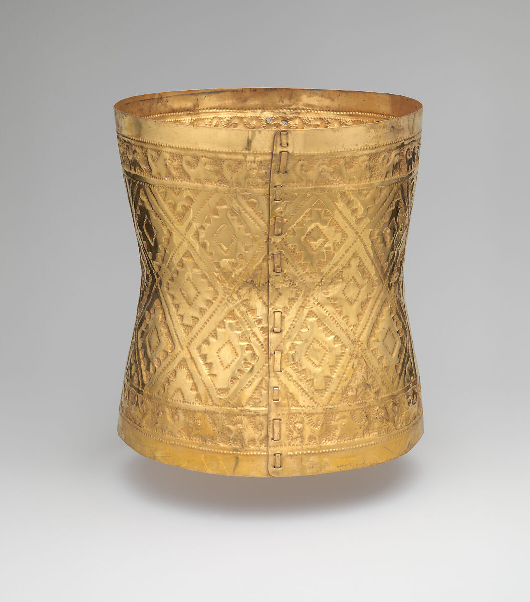 Crown, Lambayeque (Sicán) artist(s), Gold, Lambayeque (Sicán)