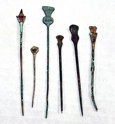 Hammered Silver Pin (tupu)