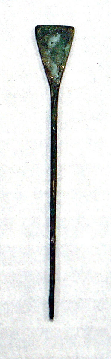 Chisel or tupu (pin), Copper, Ciénaga or La Aguada 
