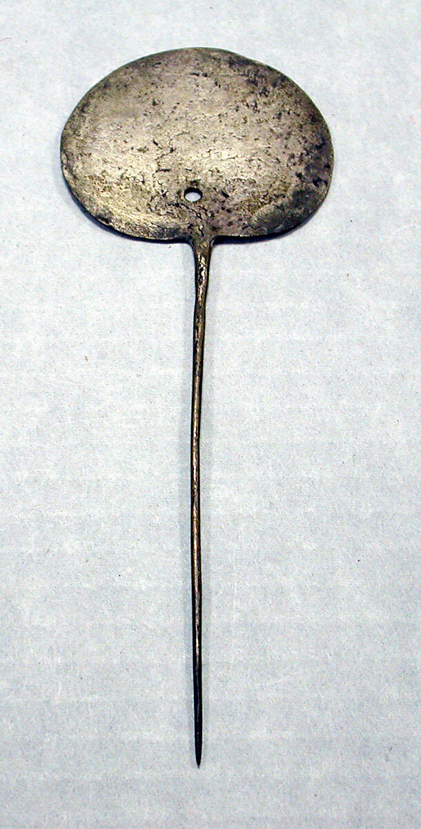 Tupu (pin), Wari or Inca artist(s), Silver, Wari or Inca