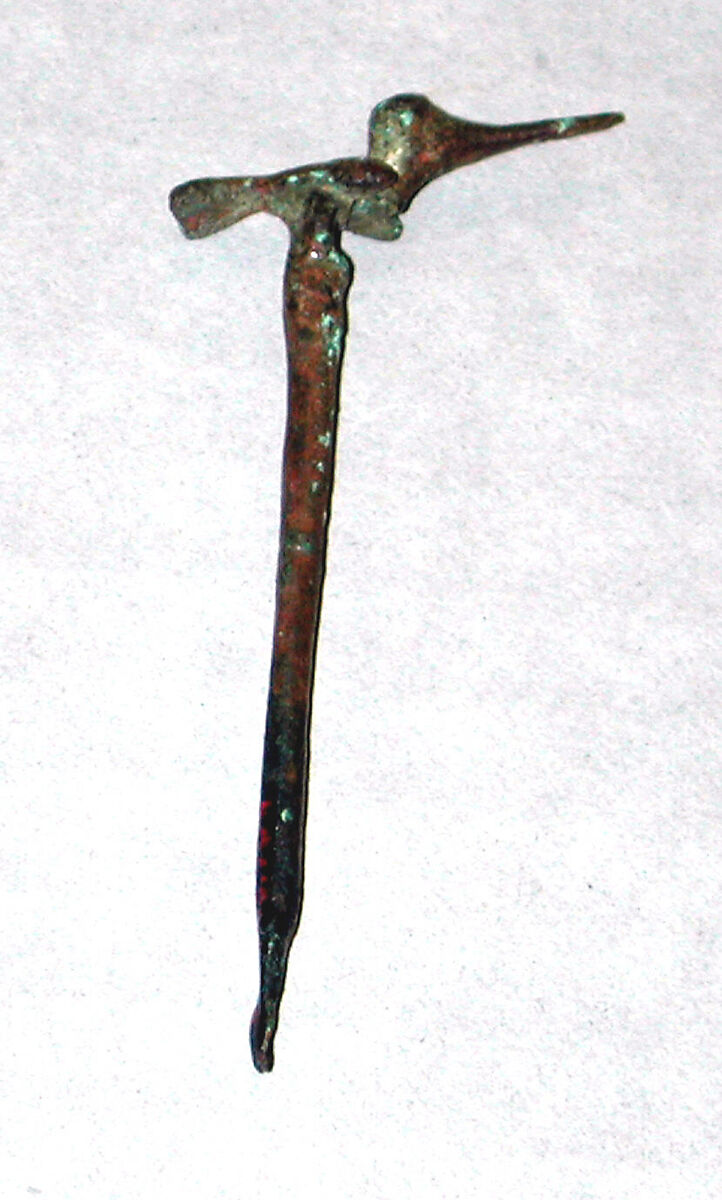 Bronze Lime Spoon, Bronze (cast), Peru; north coast (?) 