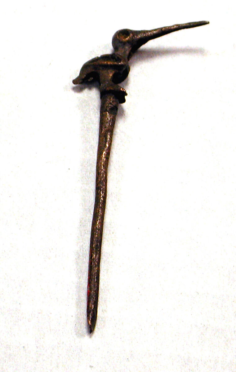 Bronze Lime Spoon, Bronze (cast) (?), Peru; north coast (?) 