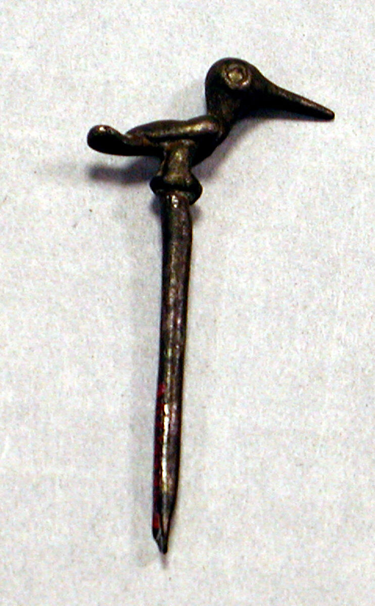 Bronze Lime Spoon, Bronze (cast), Peru; north coast (?) 