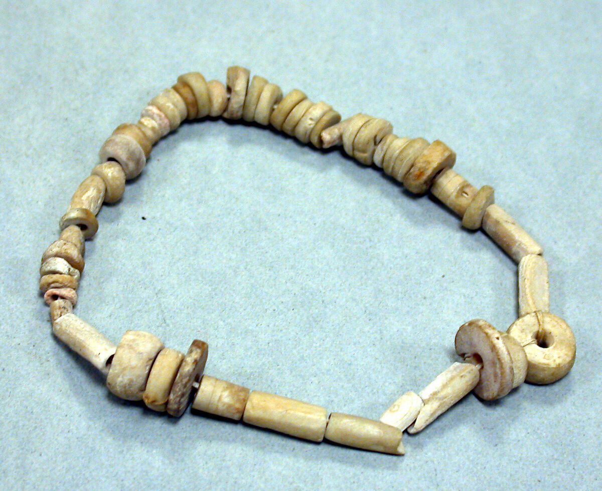 Strung Beads, Shell beads, Peru; north coast (?) 