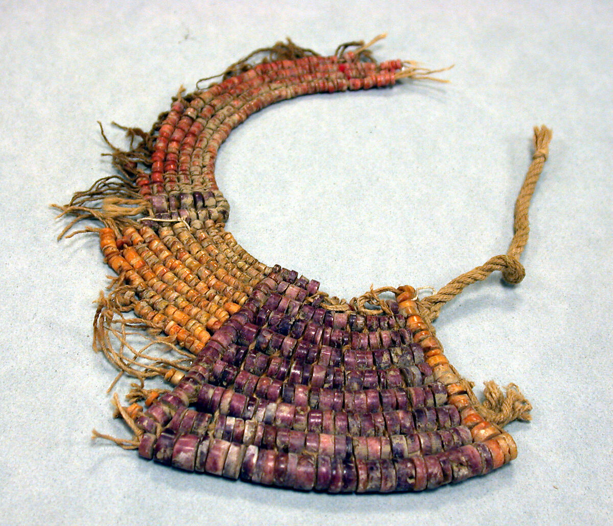 Collar of Shell Beads, Shell beads, Chimú or Chancay
