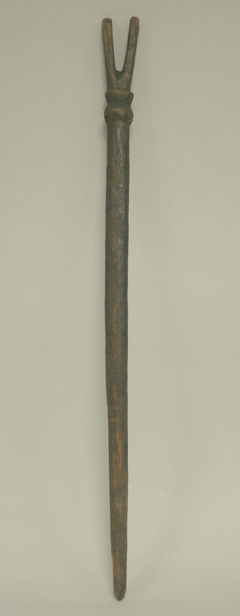 Forked Wooden Staff, Wood, Peruvian 