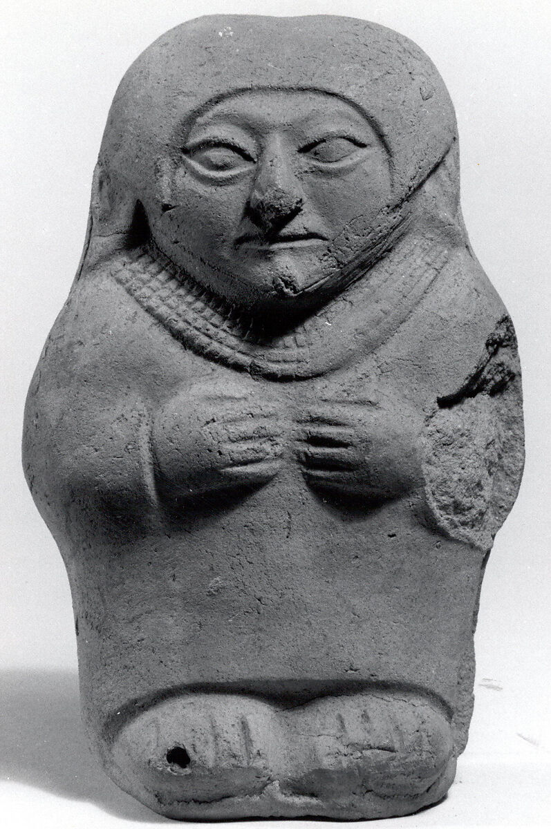 Standing Ceramic Figure, Ceramic, Moche