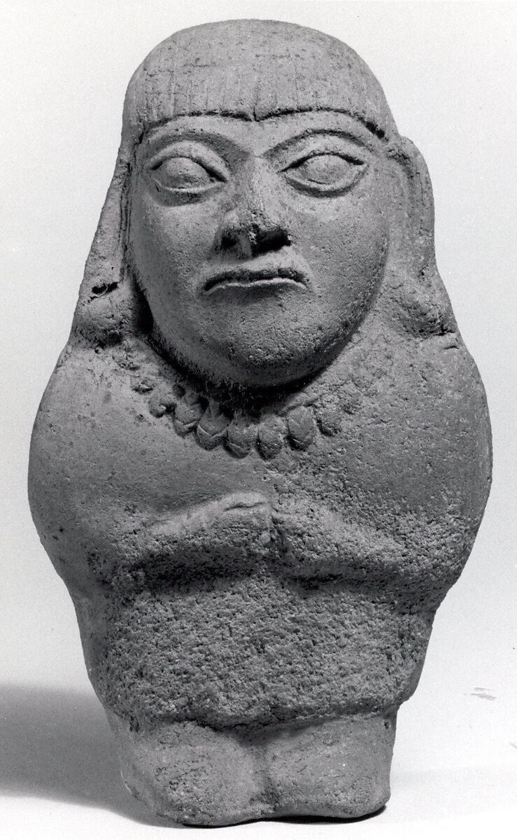 Standing Ceramic Figure, Ceramic, Moche
