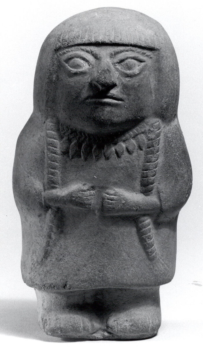Standing Ceramic Figure, Ceramic, Moche