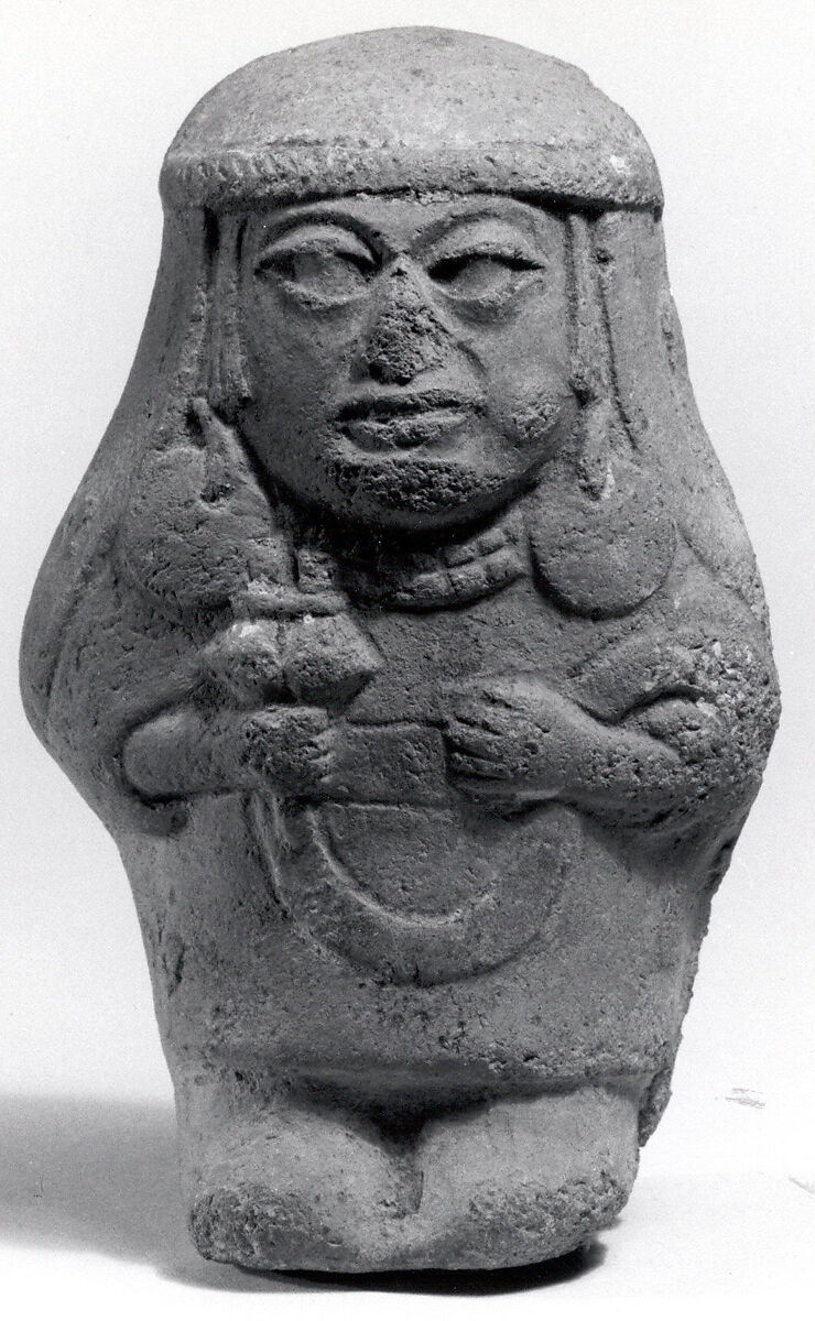 Standing Ceramic Figure, Ceramic, Moche