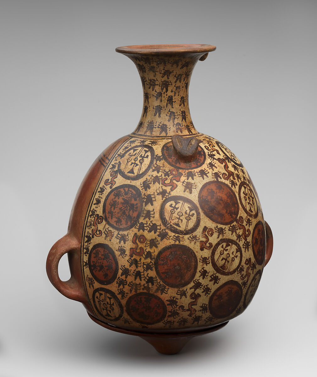 Urpu (jar), Inca artist(s), Ceramic, slip, Inca