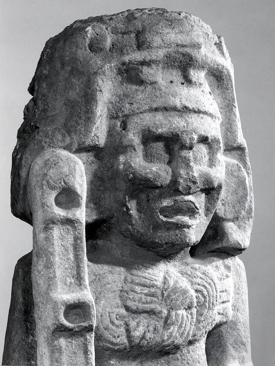 Chahk (rain god), Maya artist(s), Limestone, Maya