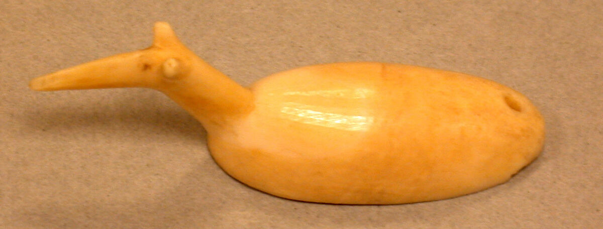 Walrus Ivory Animal with Long Snout, Ivory (walrus), Inuit 