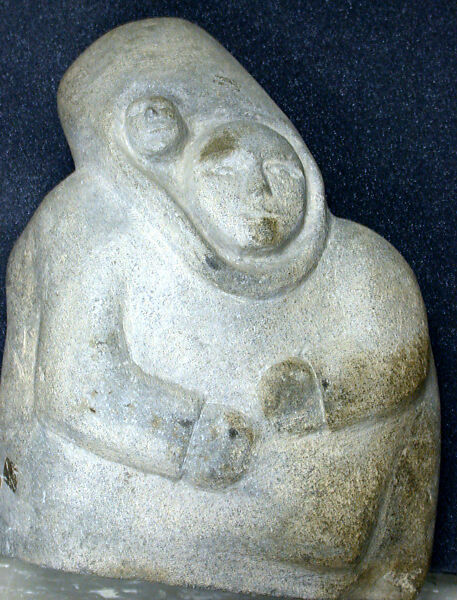 Female Figure, Pudlat Pudlo (Baffin Island, Nunavut, 1916–1992 Kinngait, Nunavut), Stone