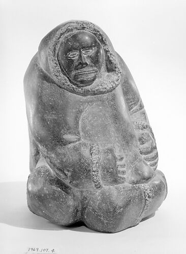 Stone Woman in Parka