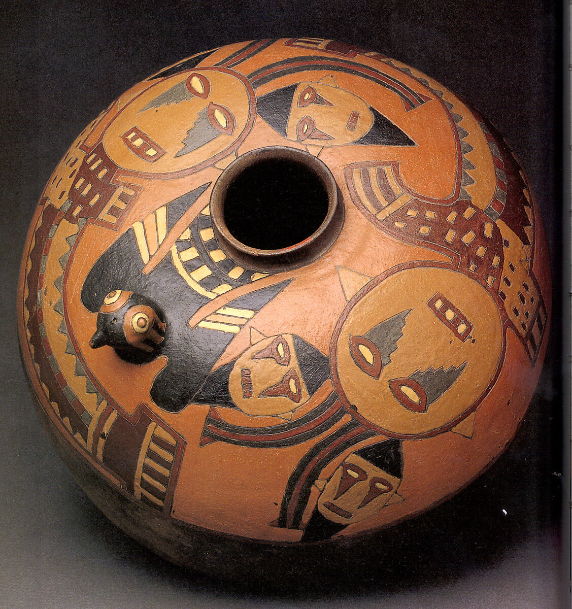 Storage jar, Paracas artist(s), Ceramic, post-fire paint, Paracas