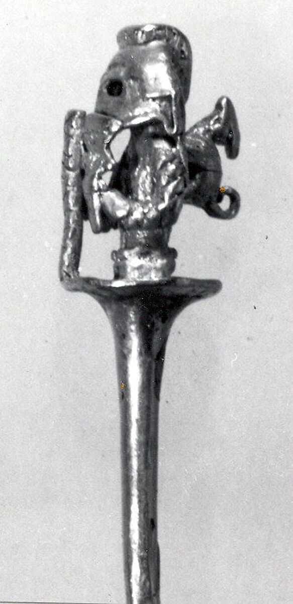 Lime Dipper or Pin, Figure, Gold, Calima (Yotoco)