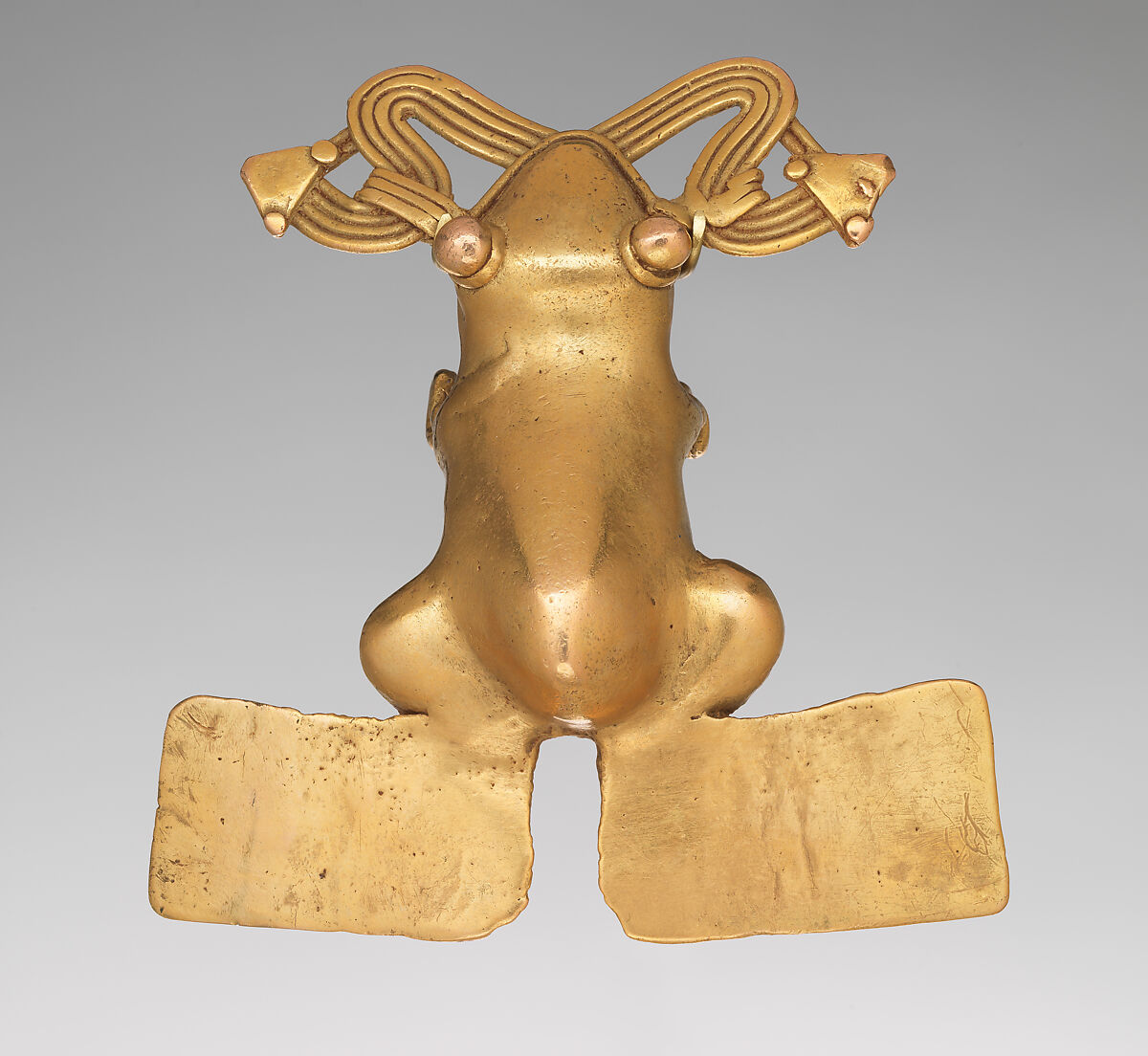 Frog Pendant, Gold, Chiriqui