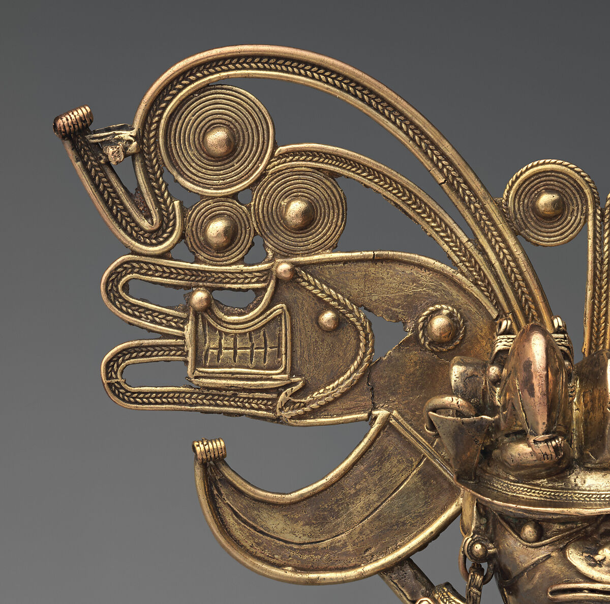 Figure pendant, Tairona artist(s), Gold, Tairona