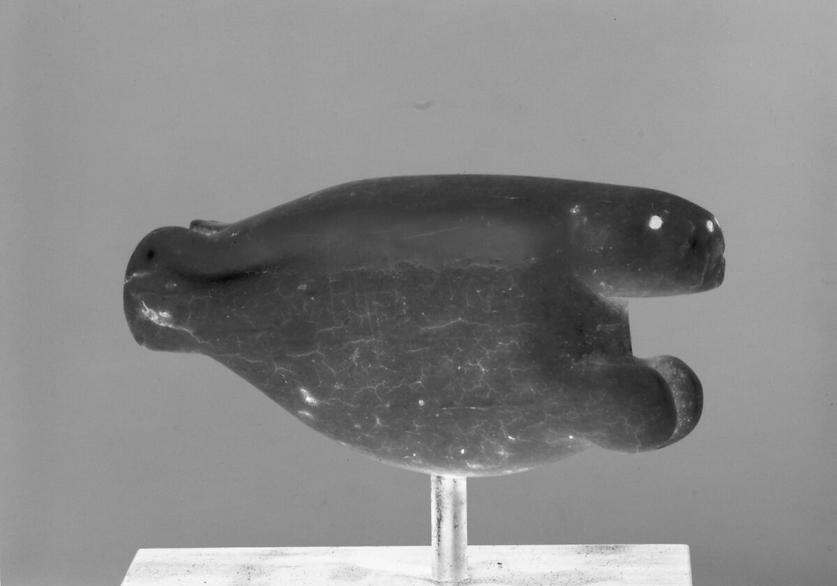 Walrus Ivory Seal, Ivory (walrus), steel drill bit, Inuit