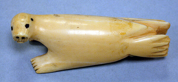 Ivory Seal, Nungoshweetok, Ivory, Inuit 