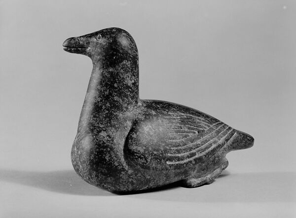 Stone Seagull, Niviaksiak, Stone, Inuit 