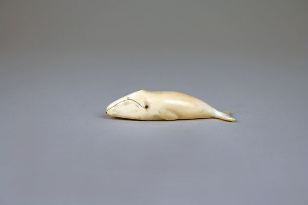 Ivory Whale, Ivory, Alutiiq 