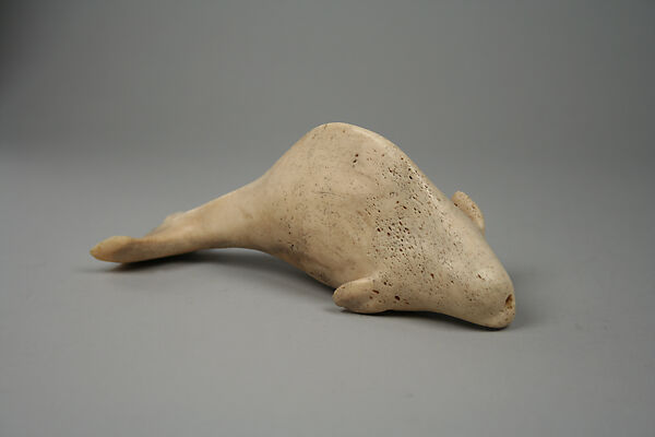 Ivory Narwahl with Tusk, Autlik, Bone, ivory, Inuit