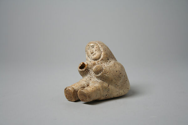 Whale Ivory Male Figure in Parka