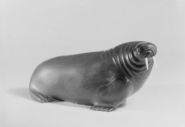 Stone Walrus, Noah Kudluk, Stone, Inuit 