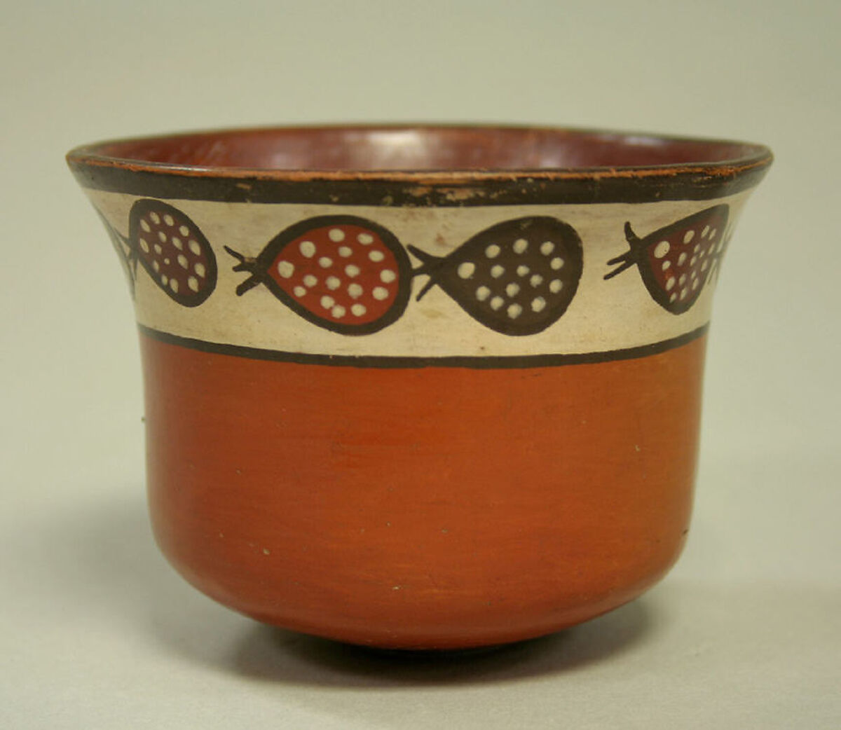 Painted Jar, Ceramic, pigment, Nasca 