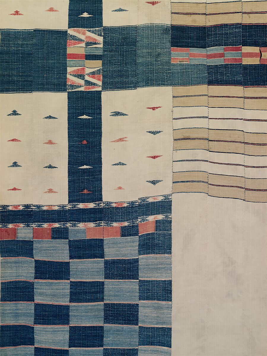 Interior Hanging, Mende, Vai, or Temne artist, Cotton, wool, natural dye, Mende, Vai, or Temne peoples
