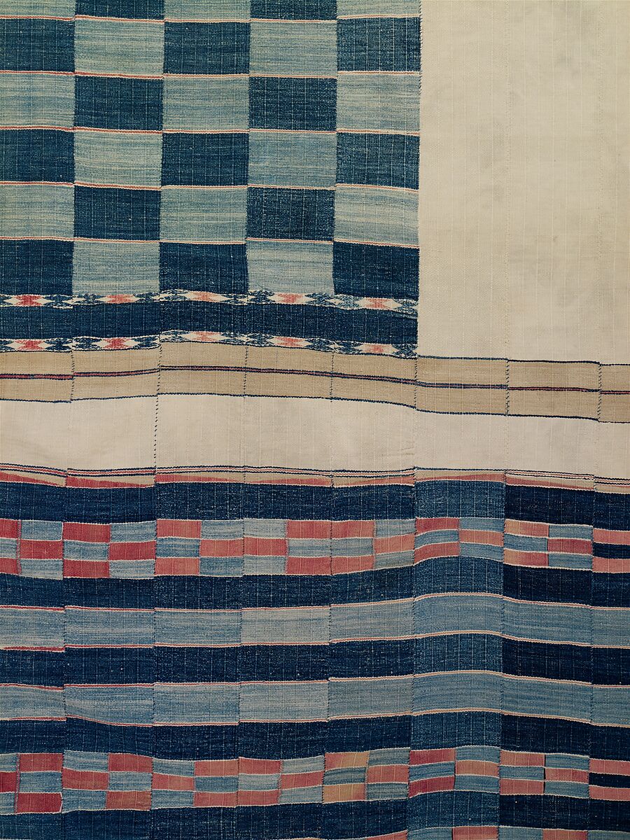 Interior Hanging, Mende, Vai, or Temne artist, Cotton, wool, natural dye, Mende, Vai, or Temne peoples
