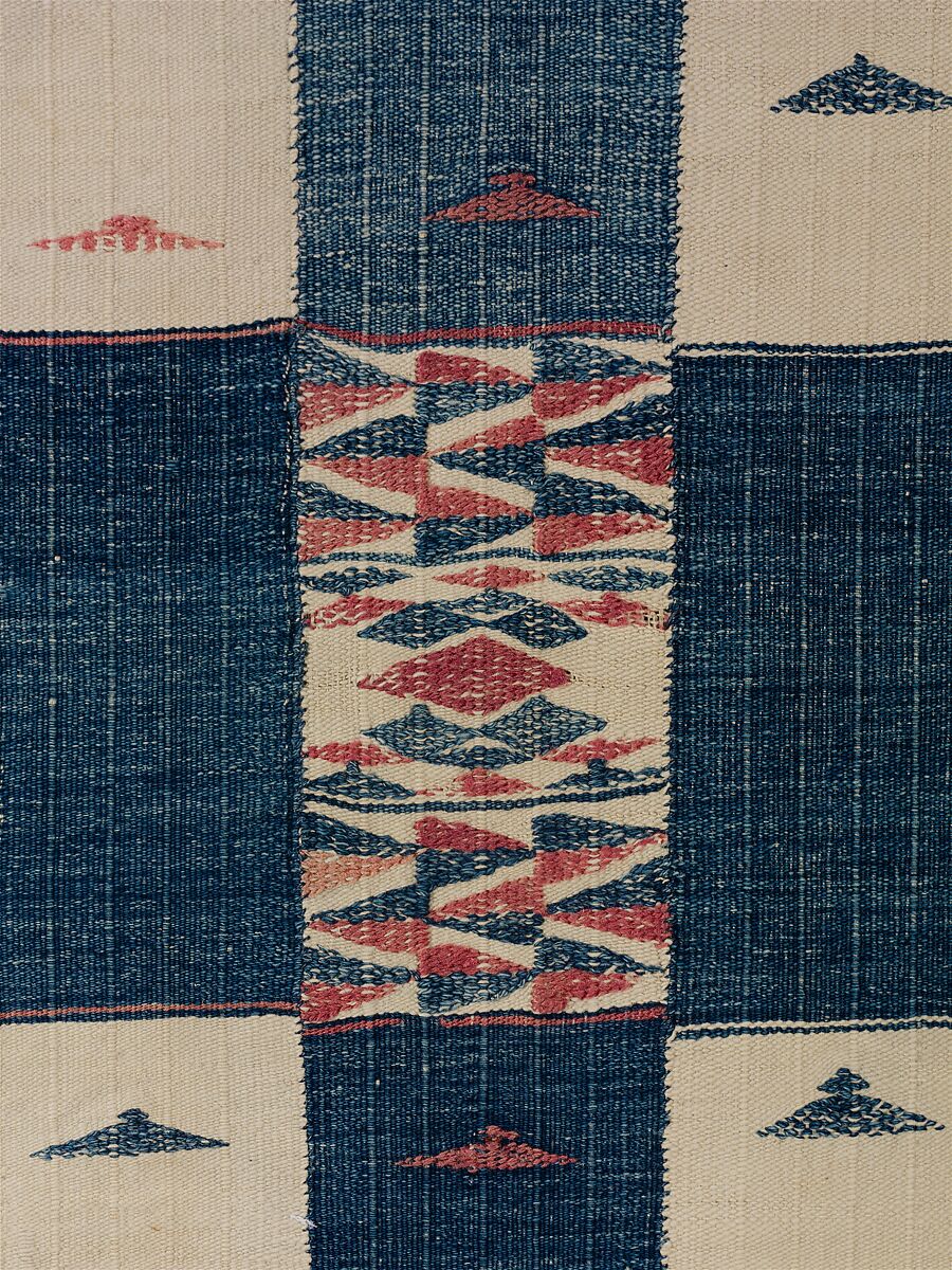 Interior Hanging, Mende, Vai, or Temne artist, Cotton, wool, natural dye, Mende, Vai, or Temne peoples
