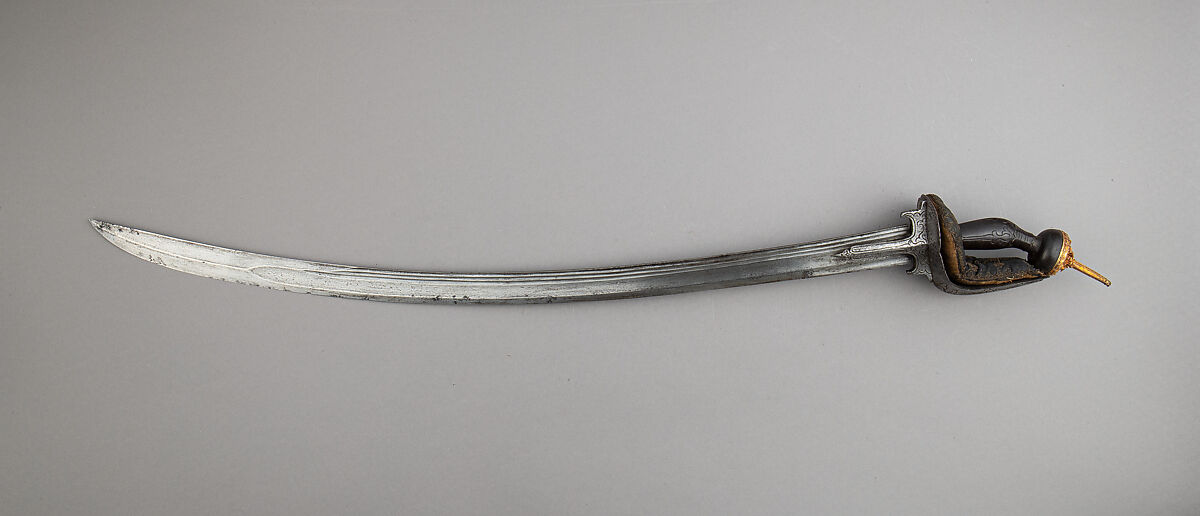 Sword, Steel, gold, jewels, textile, hilt, Sumatran, Achen; blade, British