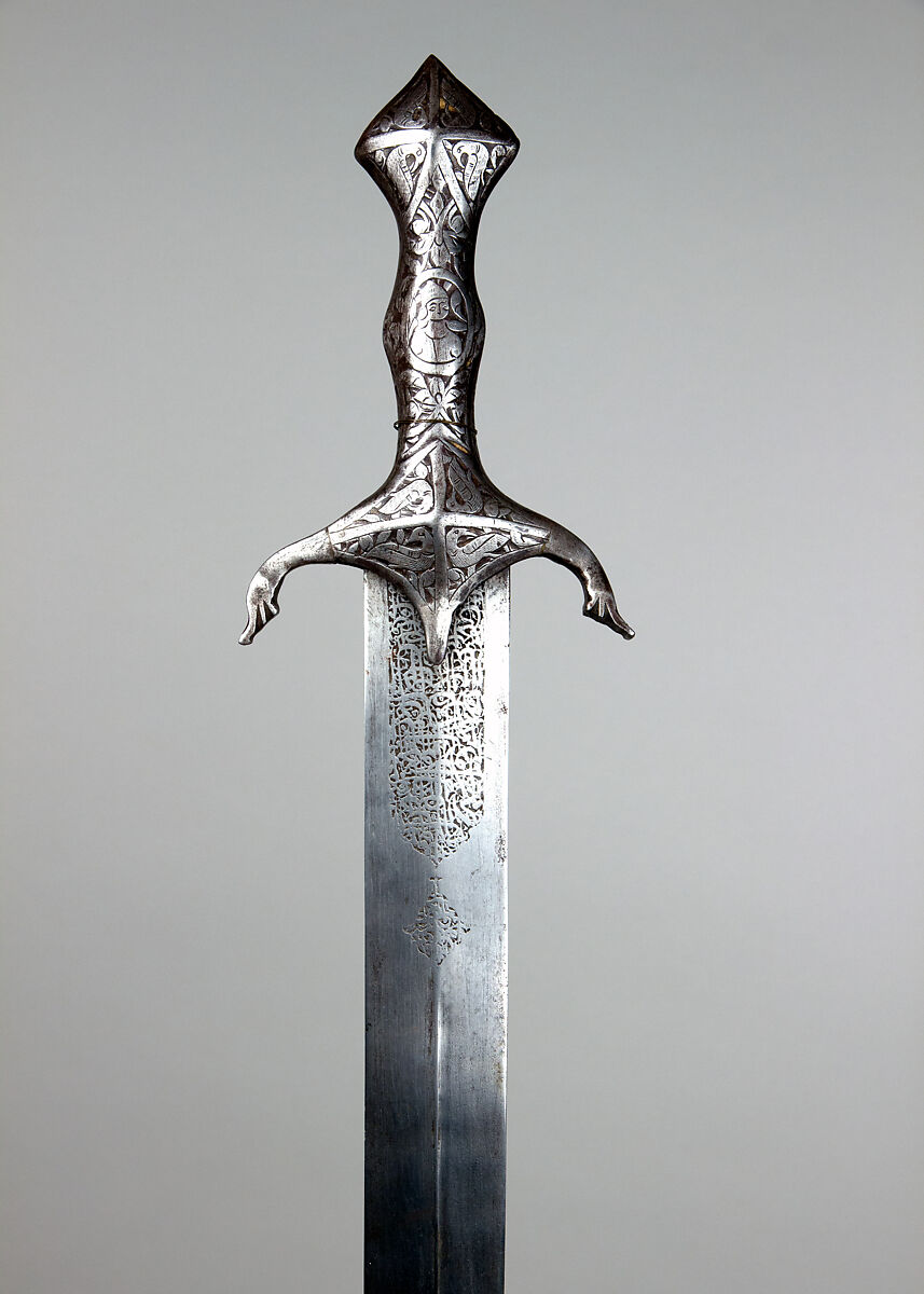 Sword (Pulouar), Steel, Persian 