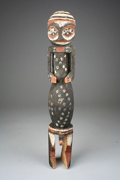 Figure: Male (Tadep), Pith, pigment, Mambila peoples, Saa group 
