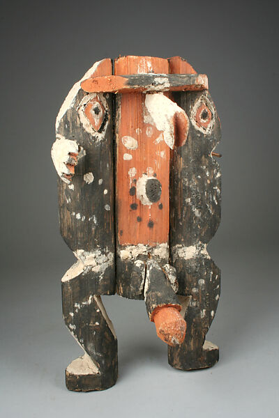 Figure: Male (Kike), Pith, pigment, Mambila peoples, Mbamnga group 