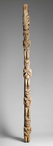 Palace pillar with female figures